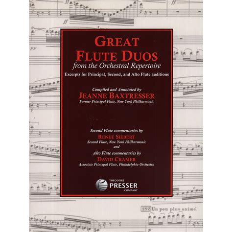 Great Flute Duos From The Orchestral Repertoire